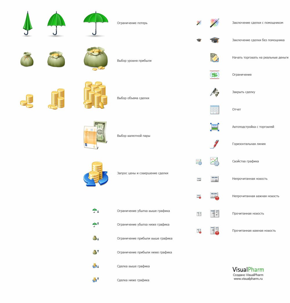 Дизайн иконок в стиле Windows 7
